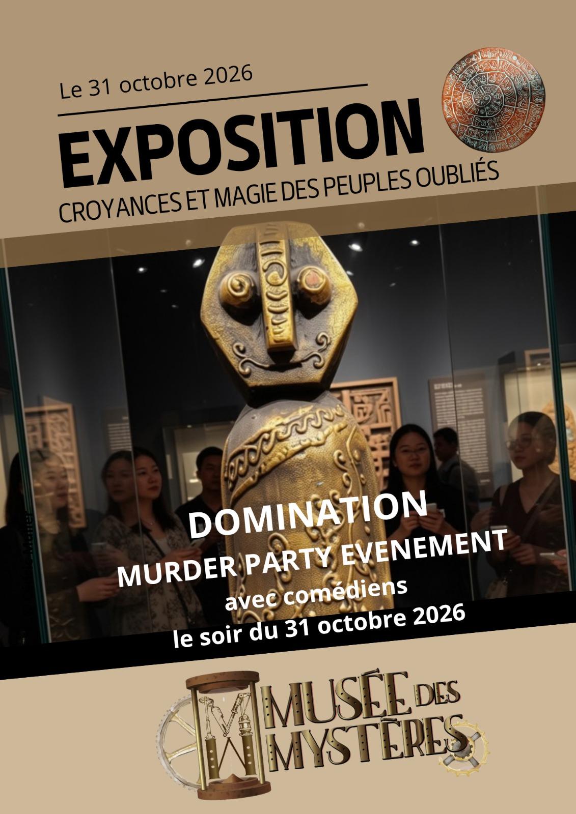 Murder party musee des mysteres